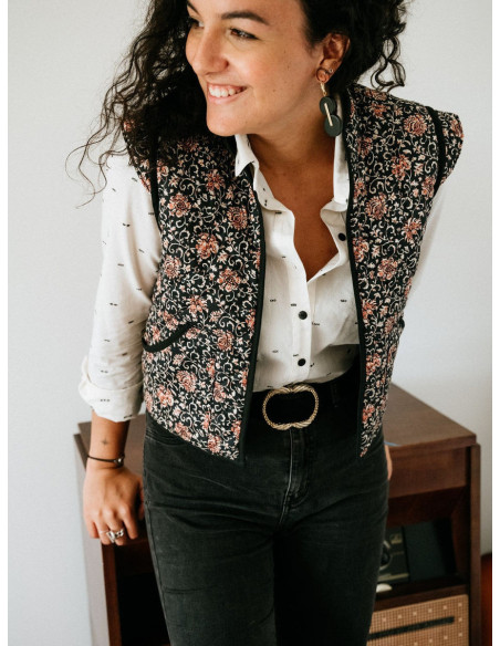 Anouck Vest Pattern - Joli Lab