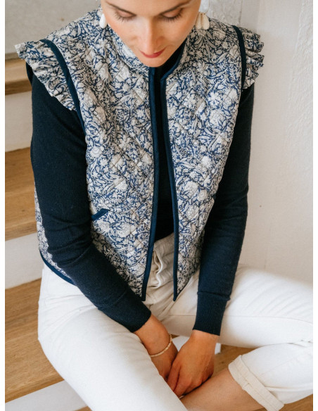 Anouck Vest Pattern - Joli Lab
