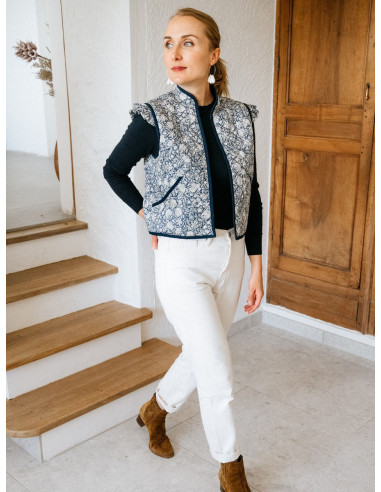 Anouck Vest Pattern - Joli Lab