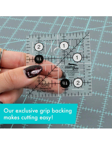 Creative Grids 2.5" x 2.5" Square Quilting Ruler