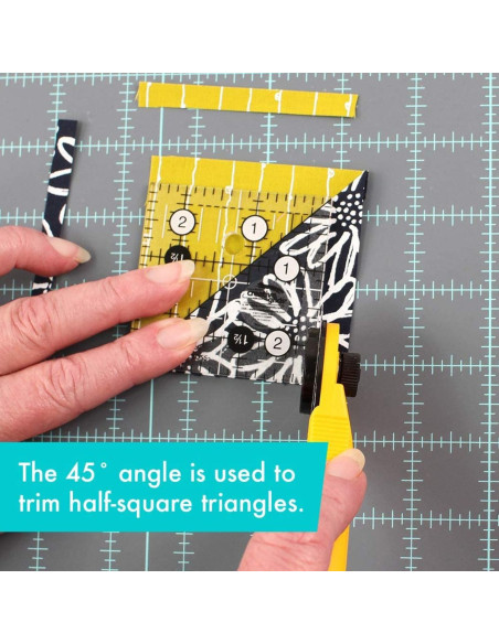 Creative Grids 2.5" x 2.5" Square Quilting Ruler