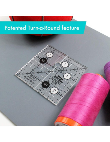 Creative Grids 2.5" x 2.5" Square Quilting Ruler