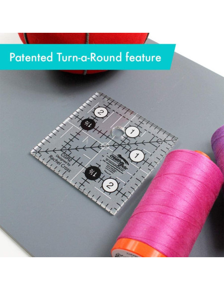 Creative Grids 2.5" x 2.5" Square Quilting Ruler