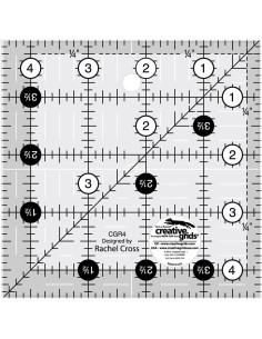 Creative Grids 4.5" x 4.5" square quilting ruler