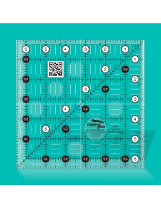 Creative Grids 6.5" x 6.5" Square Quilting Ruler 2