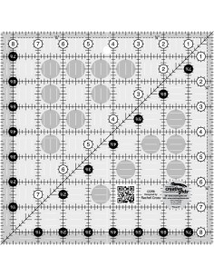 Creative Grids 8.5" x 8.5" square quilting ruler