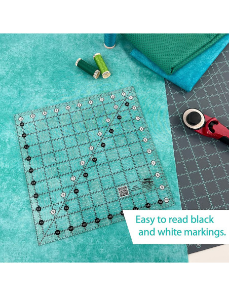 Creative Grids 10.5" x 10.5" square quilting ruler