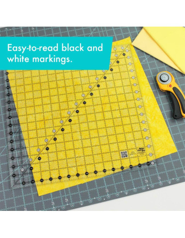 Creative Grids 16.5" x 16.5" square quilting ruler