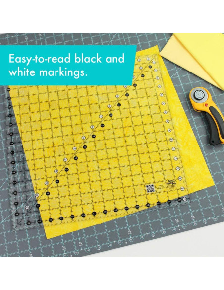 Creative Grids 16.5" x 16.5" square quilting ruler