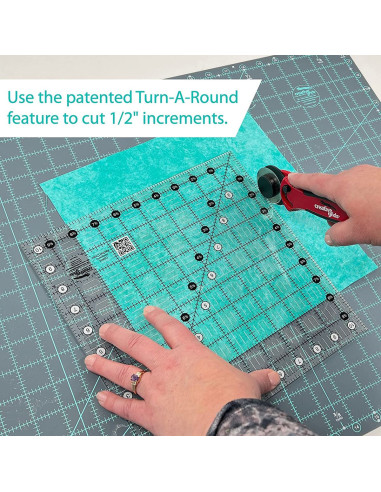 Creative Grids 16.5" x 16.5" square quilting ruler