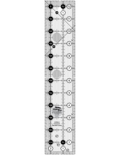 Creative Grids 2.5" x 12.5" rectangle quilting ruler