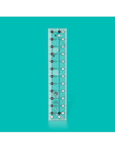 Creative Grids 2.5" x 12.5" rectangle quilting ruler