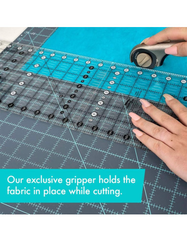 Creative Grids 6.5" x 24.5" rectangle quilting ruler