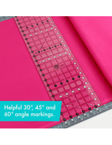Creative Grids 6.5" x 24.5" rectangle quilting ruler