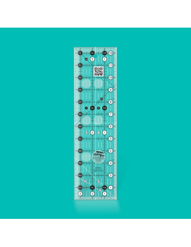 Creative Grids 3.5" x 12.5" rectangle quilting ruler