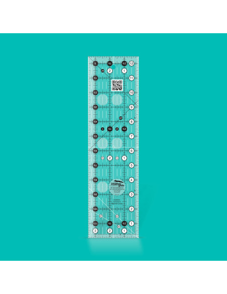 Creative Grids 3.5" x 12.5" rectangle quilting ruler