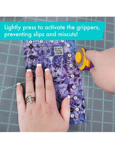 Creative Grids 4.5" x 8.5" rectangle quilting ruler
