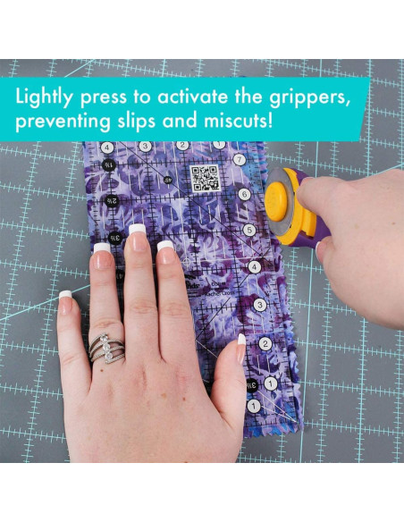 Creative Grids 4.5" x 8.5" rectangle quilting ruler