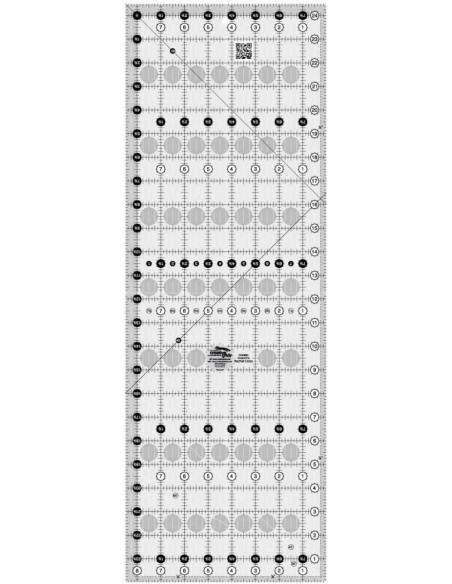 Creative Grids 8.5" x 24.5" Rectangle Quilting Ruler