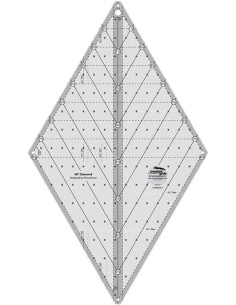Creative Grids 60° Diamond Quilting Ruler