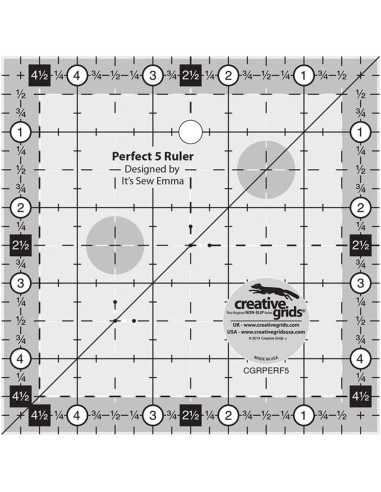 Perfect 5 Creative Grids Ruler