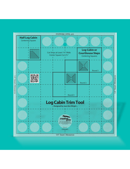 8" Log Cabin Trim Tool Creative Grids