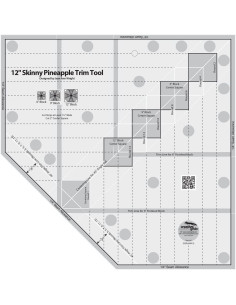12" Skinny Pineapple Trim Tool Creative Grids