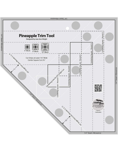 Pineapple Trim Tool Creative Grids Ruler