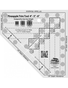 Pineapple Trim Tool Mini Creative Grids Ruler