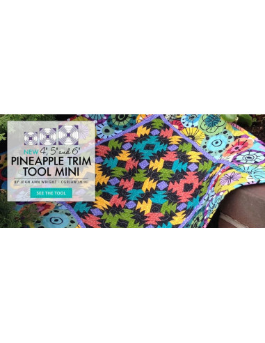 Pineapple Trim Tool Mini Creative Grids Ruler