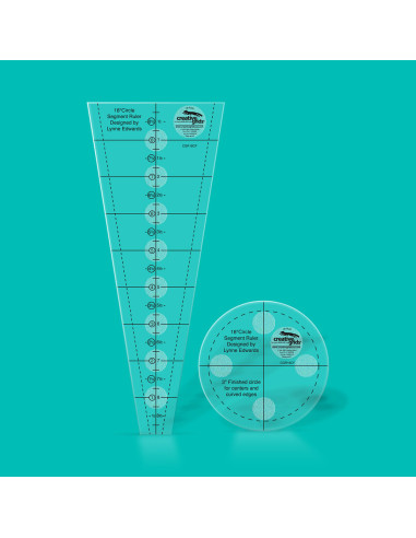 Creative Grids 18 Degree Dresden Plate Ruler