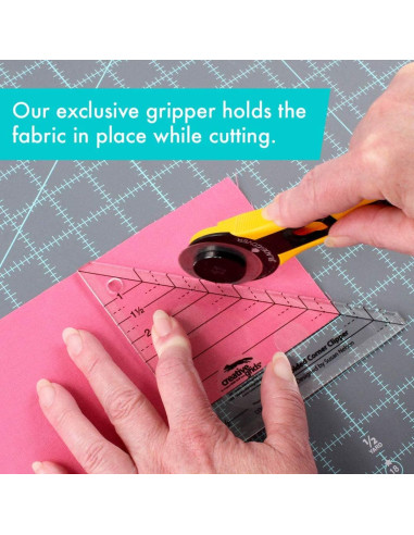 Folded Corner Clipper Ruler Creative Grids