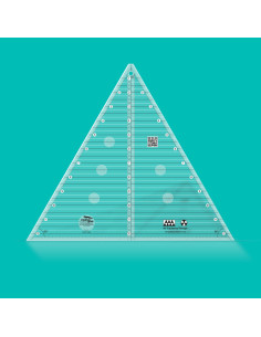 60° Triangle Ruler 12" Finished Size Creative Grids 2