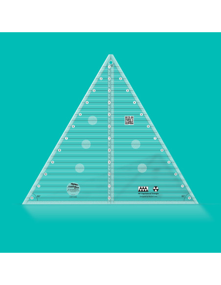 60° Triangle Ruler 12" Finished Size Creative Grids