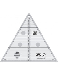 60° Triangle Ruler 8" Finished Size Creative Grids