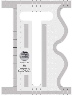 Sid Machine Quilting Tool Creative Grids Ruler