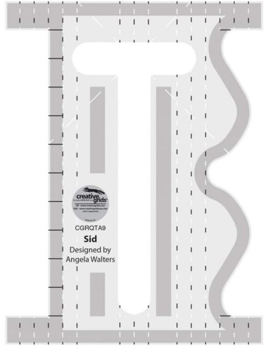 Sid Machine Quilting Tool Creative Grids Ruler