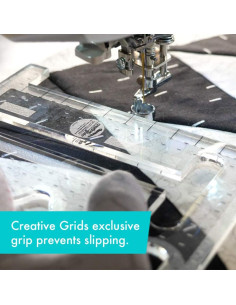 Sid Machine Quilting Tool Creative Grids Ruler 2