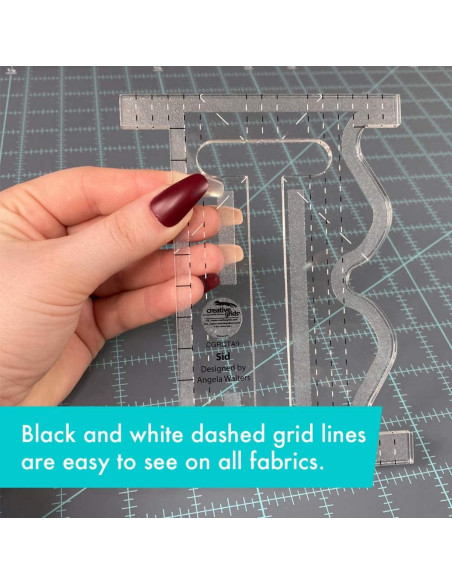 Sid Machine Quilting Tool Creative Grids Ruler