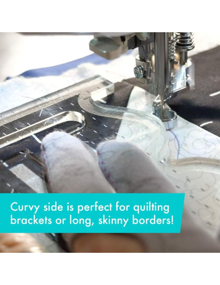 Sid Machine Quilting Tool Creative Grids Ruler