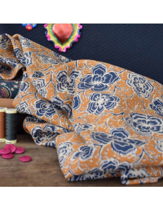 Neela Biscuit Viscose Fabric - Unique by Cousette