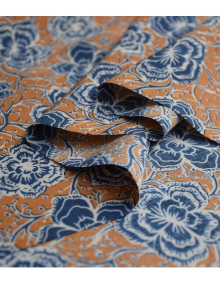 Neela Biscuit Viscose Fabric - Unique by Cousette