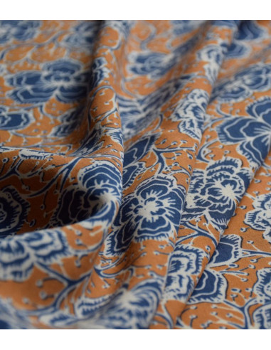 Neela Biscuit Viscose Fabric - Unique by Cousette