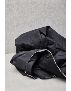 Water-repellent quilted fabric Strip - Black 2