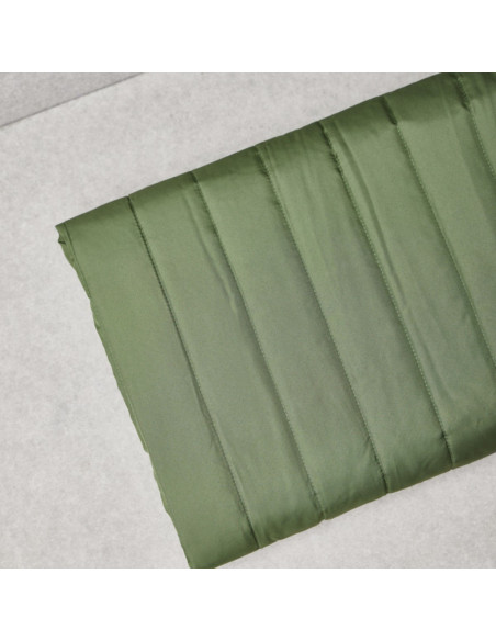 Water-repellent quilted fabric Strip - Khaki