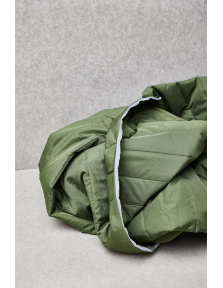 Water-repellent quilted fabric Strip - Khaki