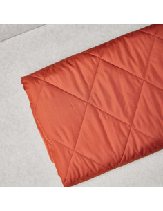 Water-repellent quilted fabric Gem - Sienna