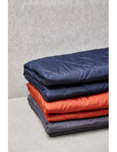 Water-repellent quilted fabric Gem - Sienna
