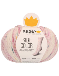 Regia Silk Color sock yarn