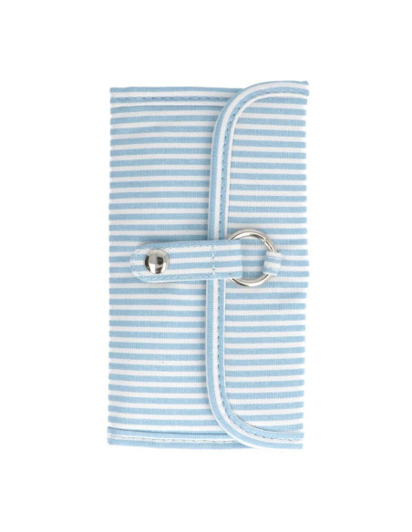 Tulip Crochet Hook Case - Sky Blue Striped